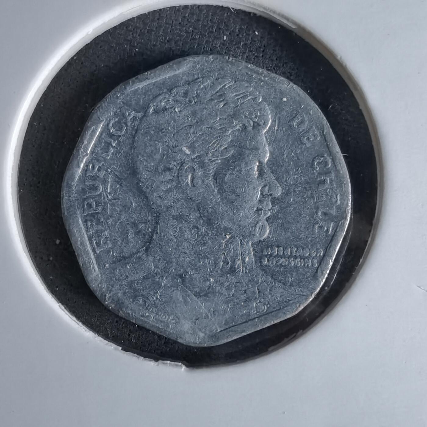 沼泽如烟--第994场 智利2001年1比索