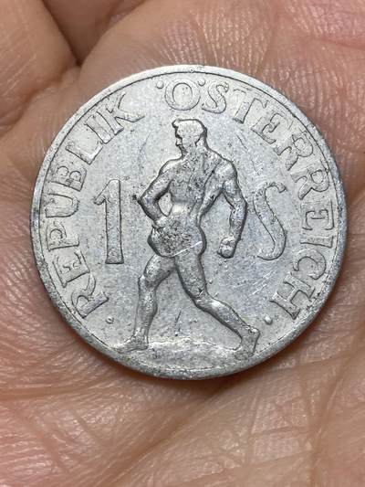 2026年第二十六场(总第一百九十五场）外国好品散币场(免佣金) - 奥地利🇦🇹1947年1先令(二战后共和国第一套)