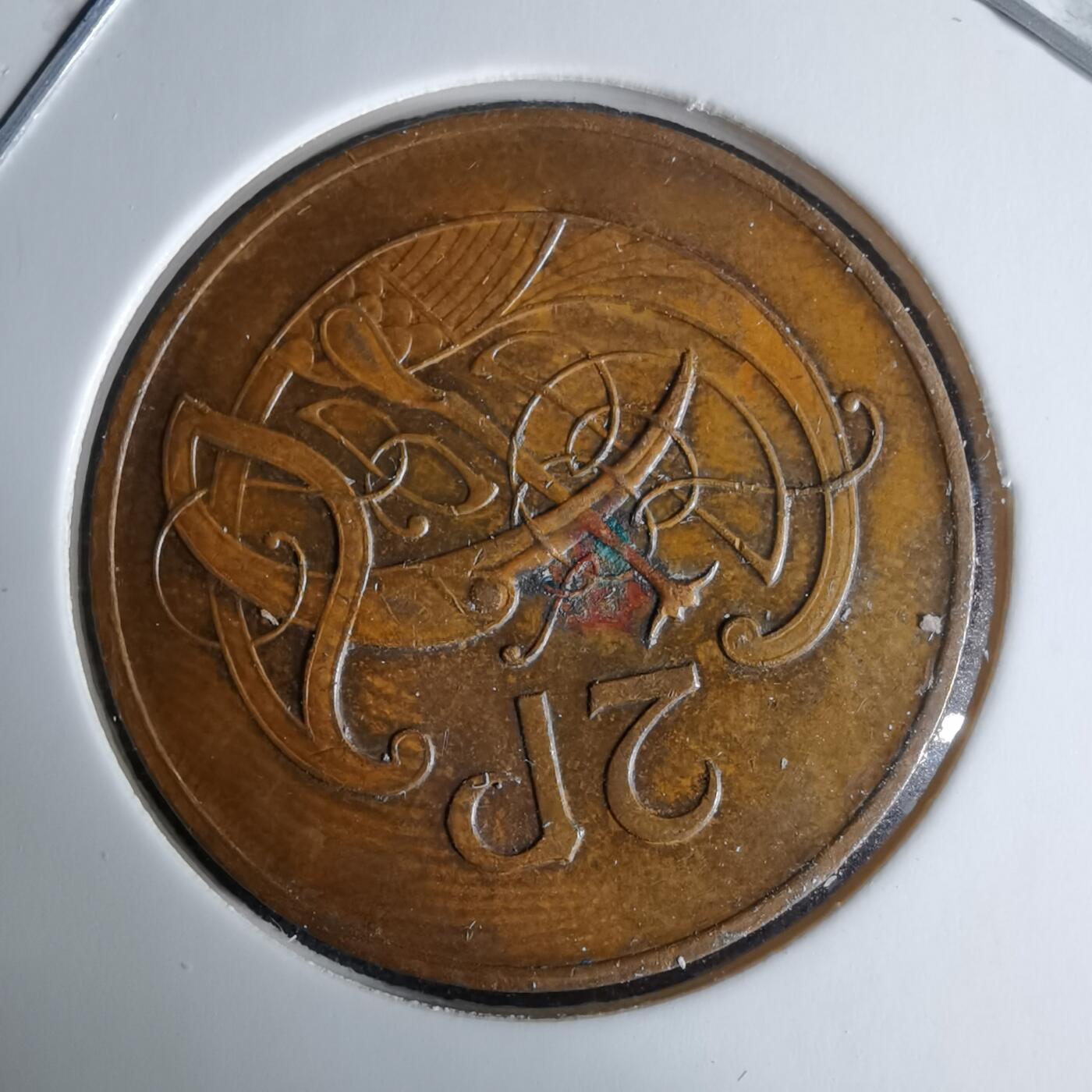 沼泽如烟--第995场 爱尔兰1986年2便士