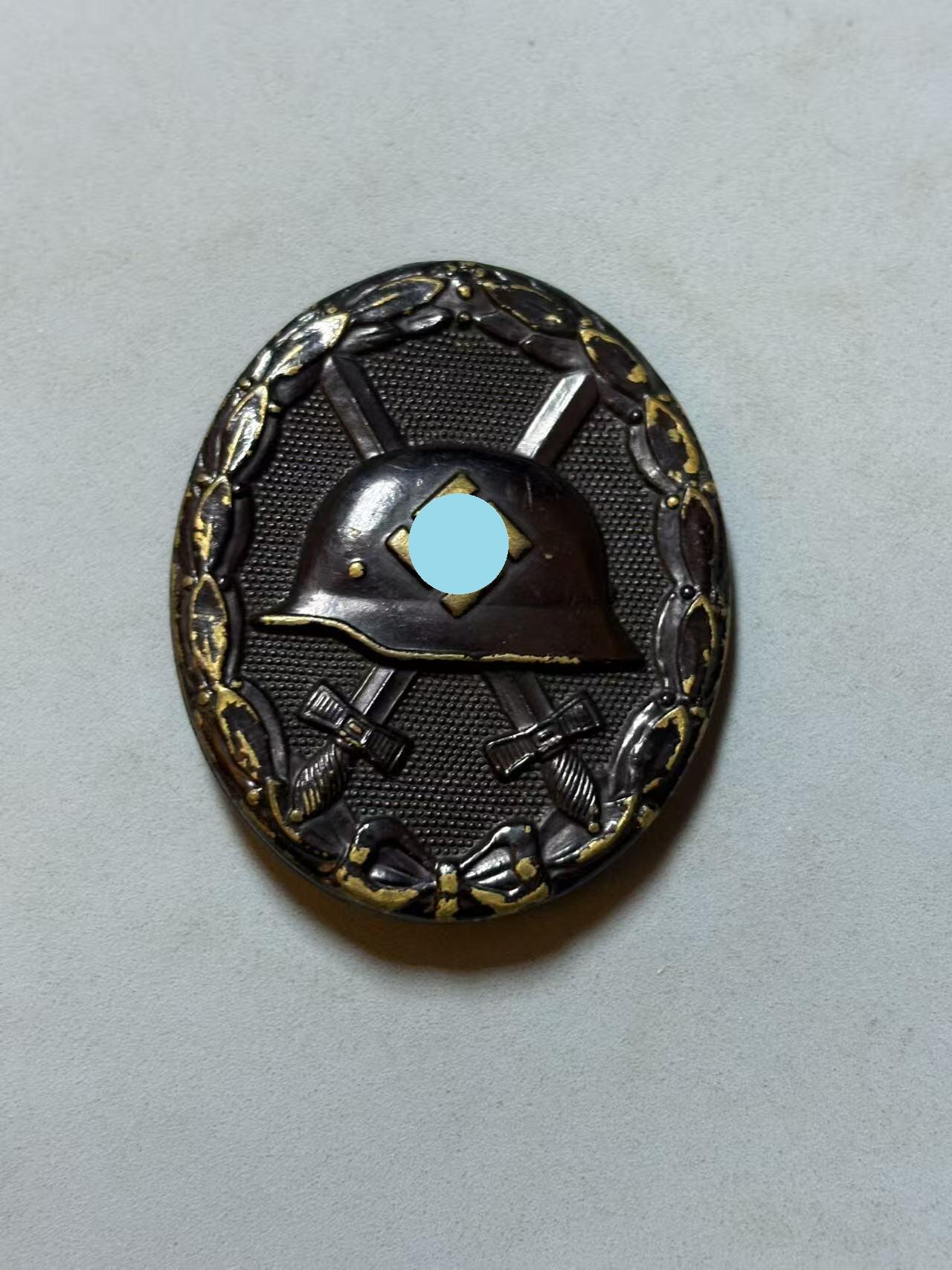 号角文化祝福各位藏友春节大吉马年入好藏 盛世勋华——号角文化勋章邮票专场拍卖第306期    德国（1939）黑色（铜级）战伤奖章