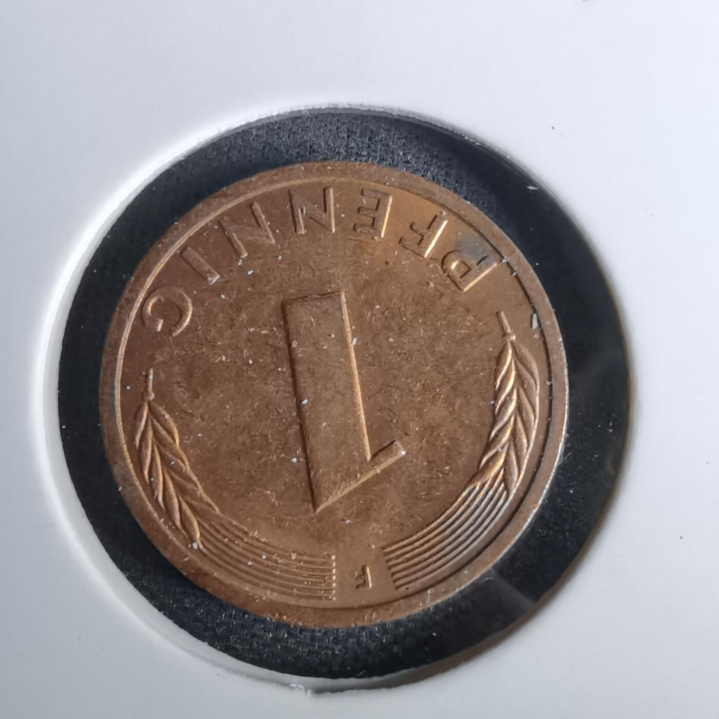 沼泽如烟--第994场 德国1987年1芬尼