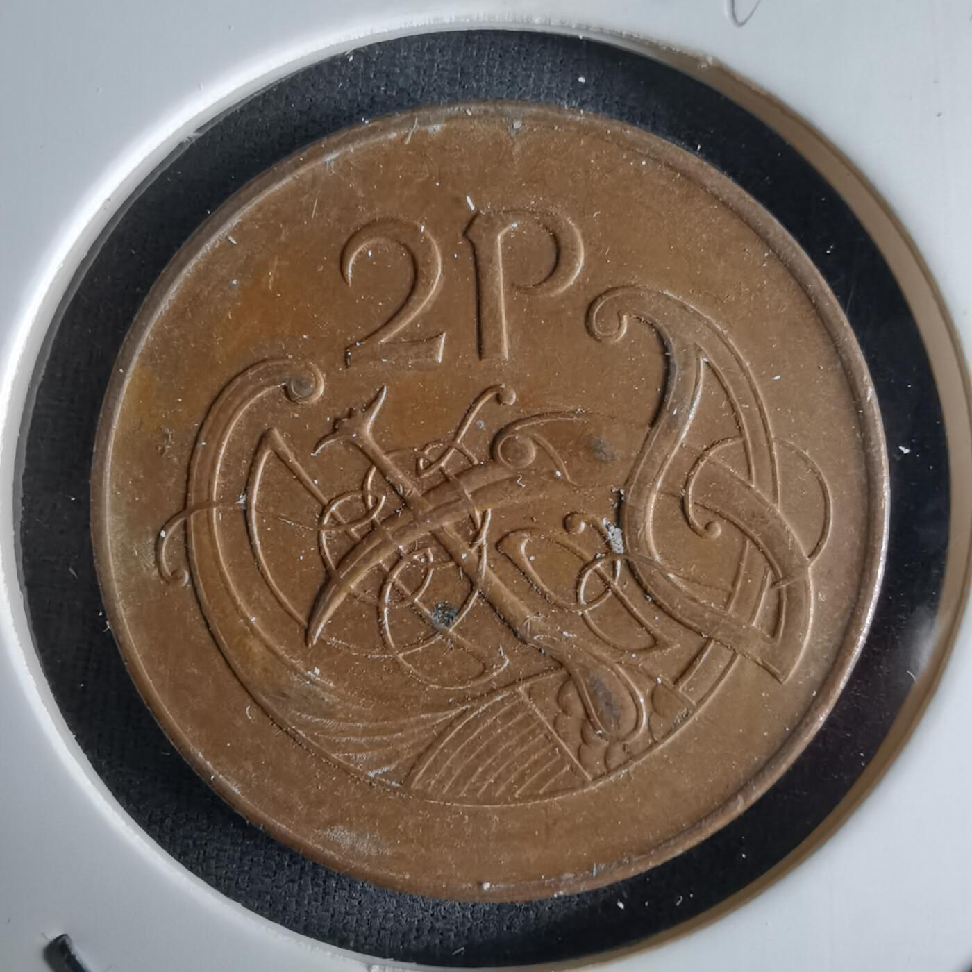 沼泽如烟--第994场 爱尔兰1990年2便士