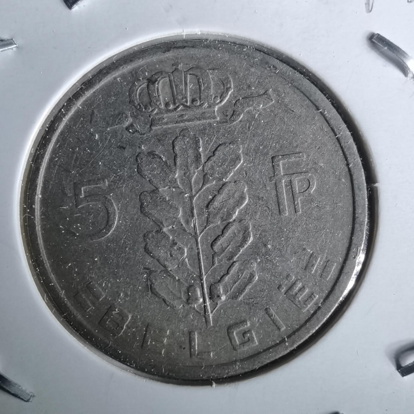 沼泽如烟--第993场 比利时1949年5法郎