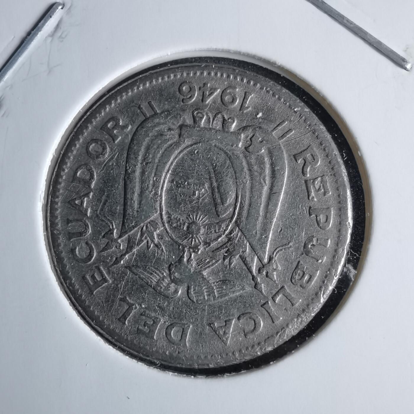 沼泽如烟--第995场 厄瓜多尔1946年1苏克雷