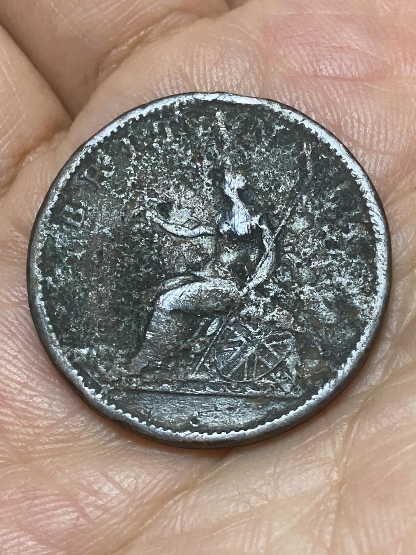 2026年第二十六场(总第一百九十五场）外国好品散币场(免佣金) 英国🇬🇧1807年1/2便士(乔治三世时期)