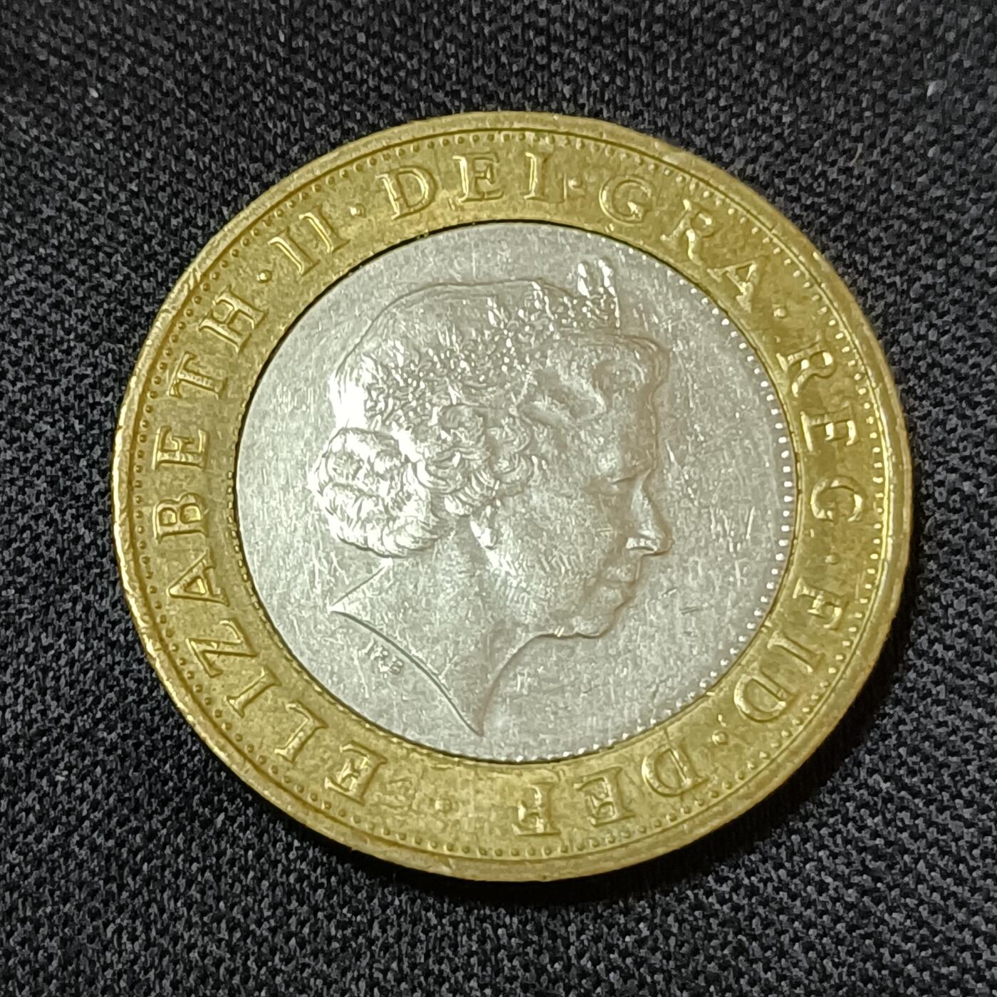 【游宝拍卖】丙午蛇马年第2期 英国2014年2英镑