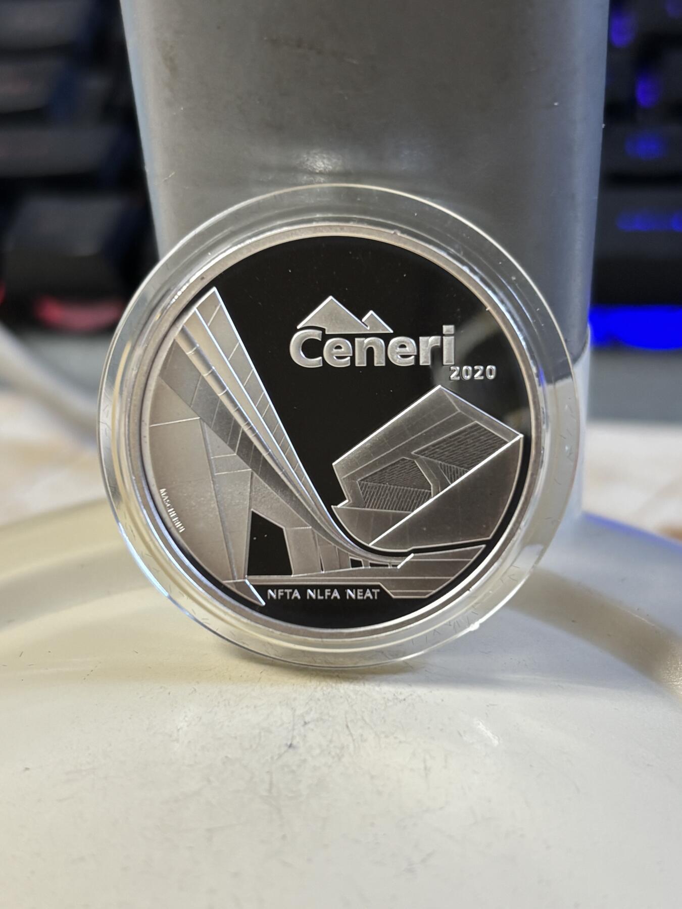 第191期拍卖 瑞士2020年穿越阿尔卑斯山的新铁路精制银币，20克，835银，发行7500枚