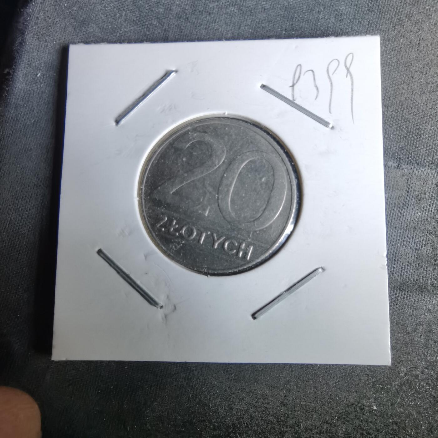 沼泽如烟--第993场 波兰1989年20兹罗提