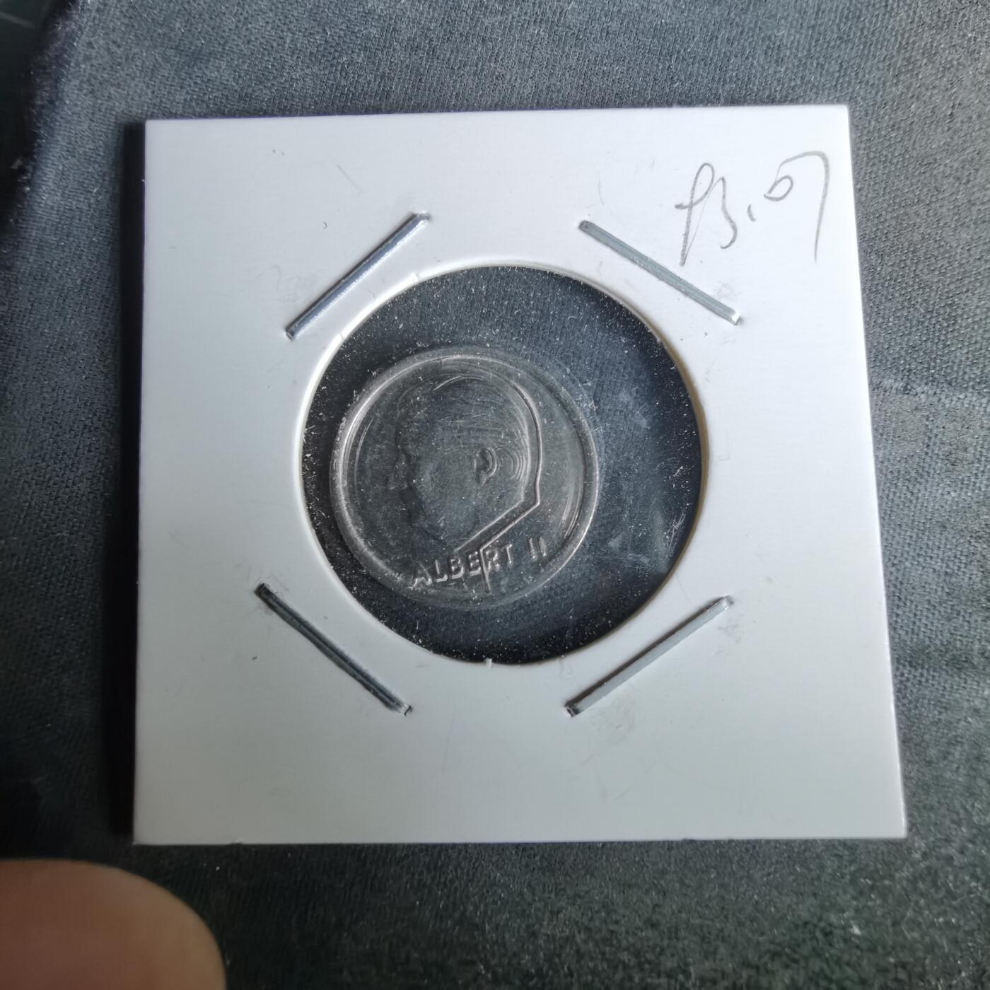 沼泽如烟--第993场 比利时1994年1法郎