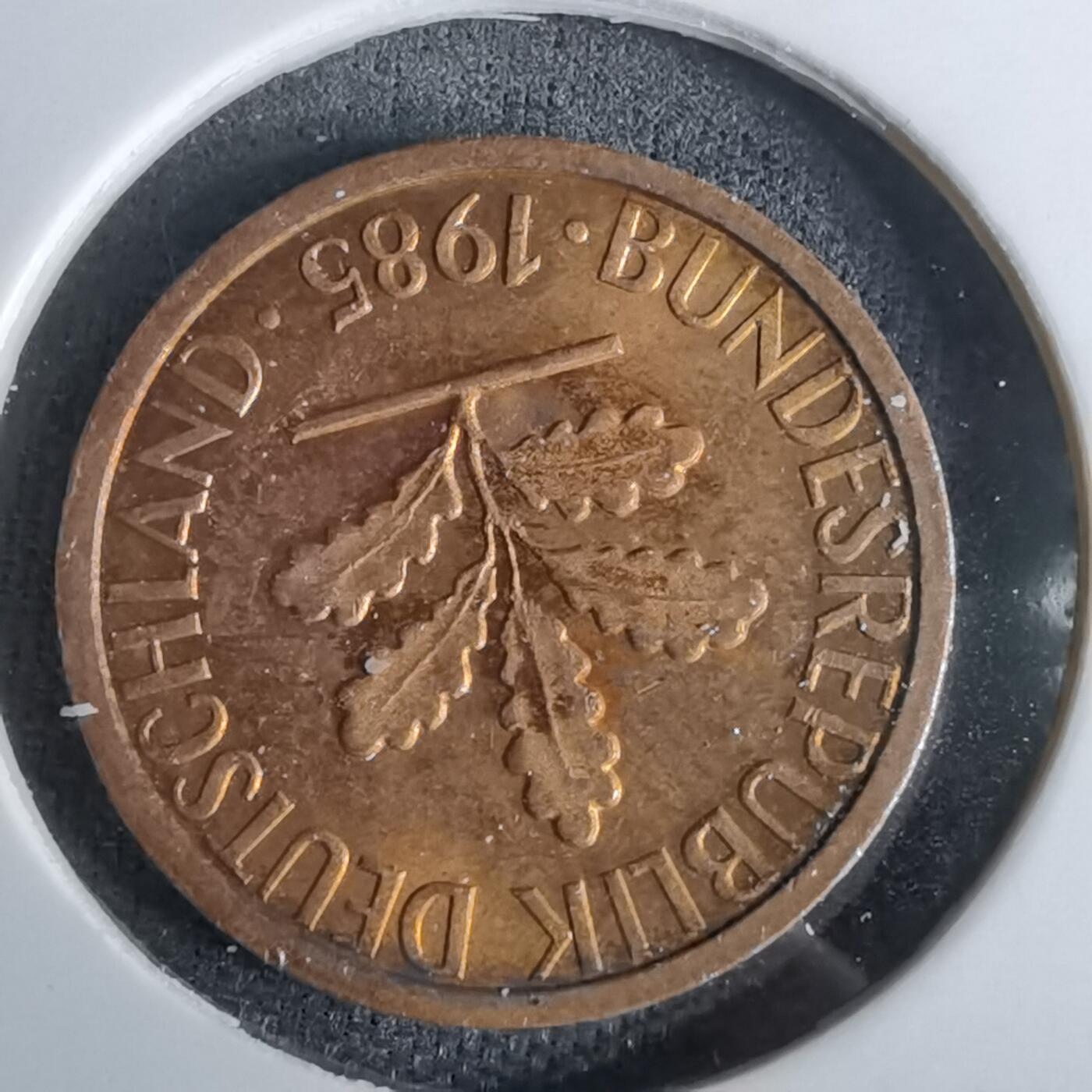 沼泽如烟--第994场 德国1985年1芬尼