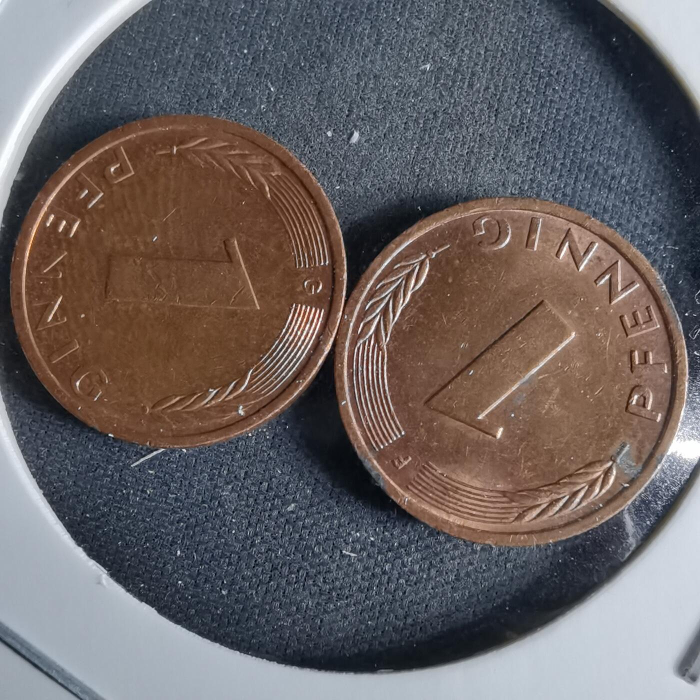 沼泽如烟--第995场 德国芬尼两枚