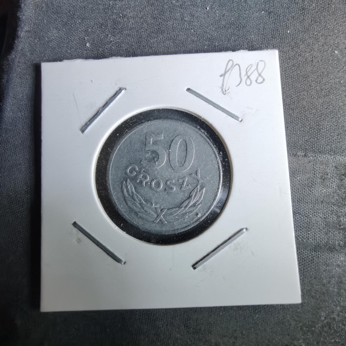 沼泽如烟--第993场 波兰1982年50格罗申