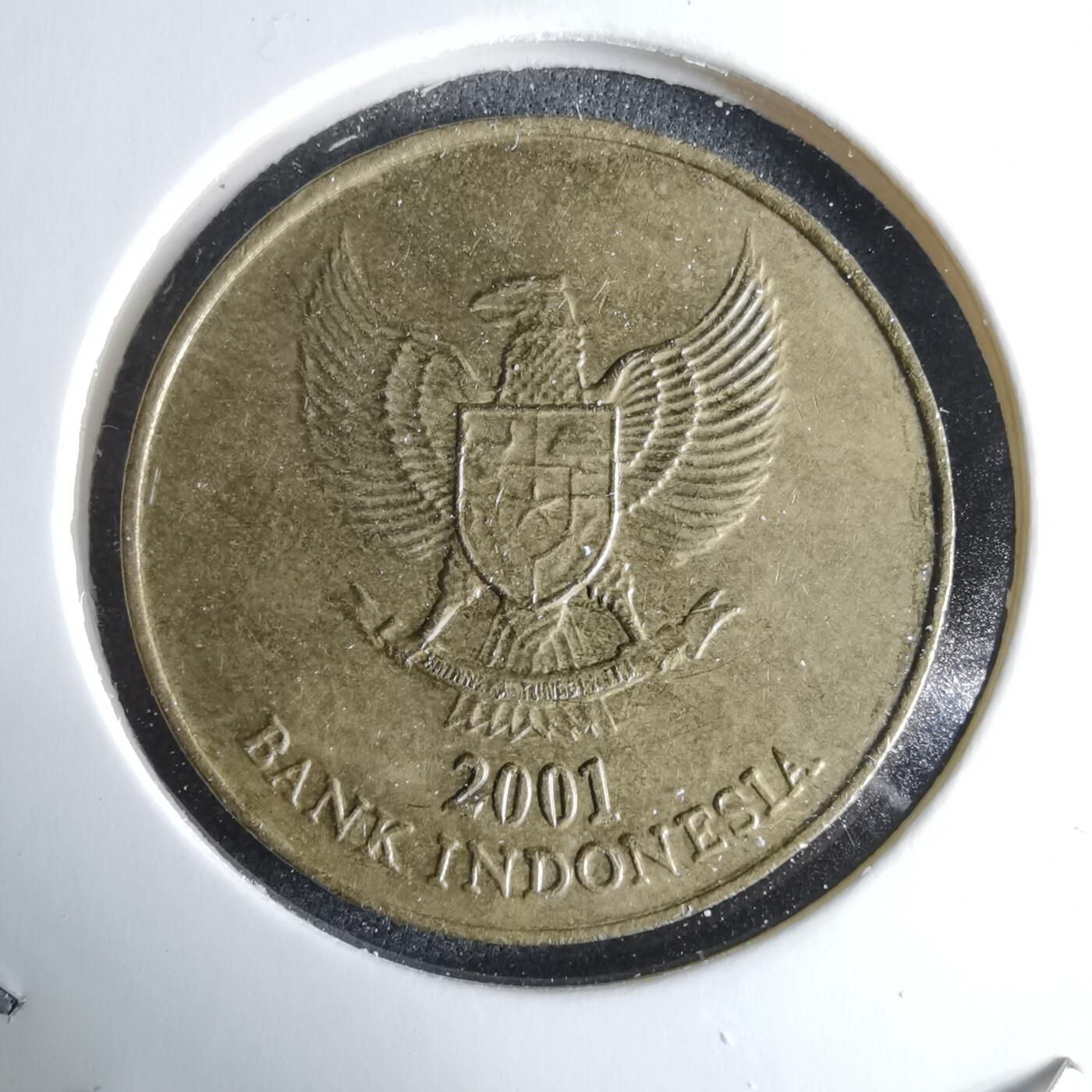 沼泽如烟--第995场 印度尼西亚2001年500卢比