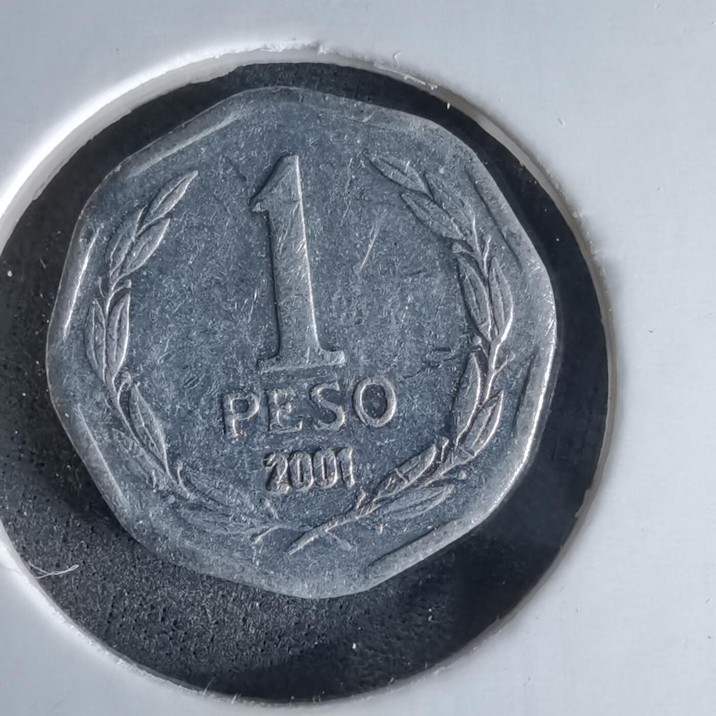 沼泽如烟--第994场 智利2001年1比索