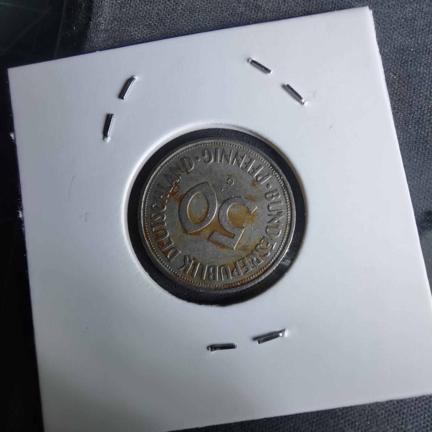 沼泽如烟--第994场 德国1950年50芬尼