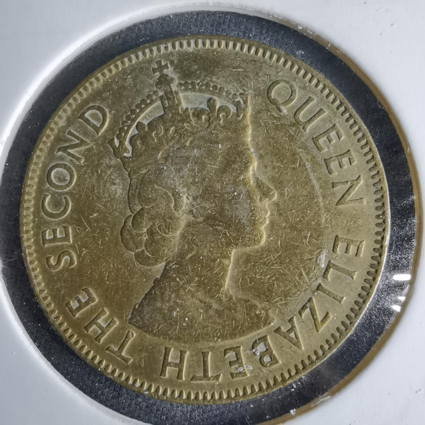 沼泽如烟--第995场 牙买加1962年1便士