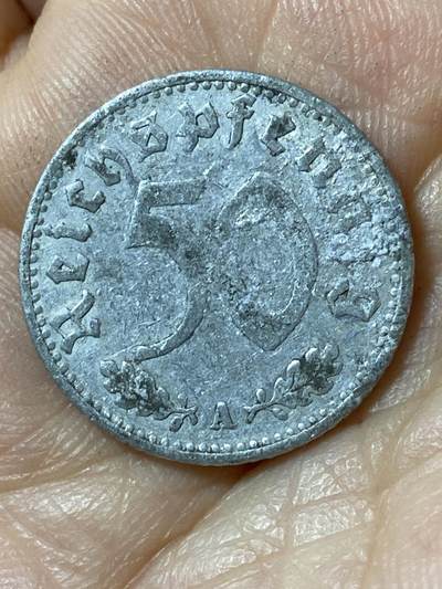 2026年第二十五场(总第一百九十四场）外国好品散币场(免佣金) - 德意志第三帝国1935年50芬尼(第一版，A标，柏林造)