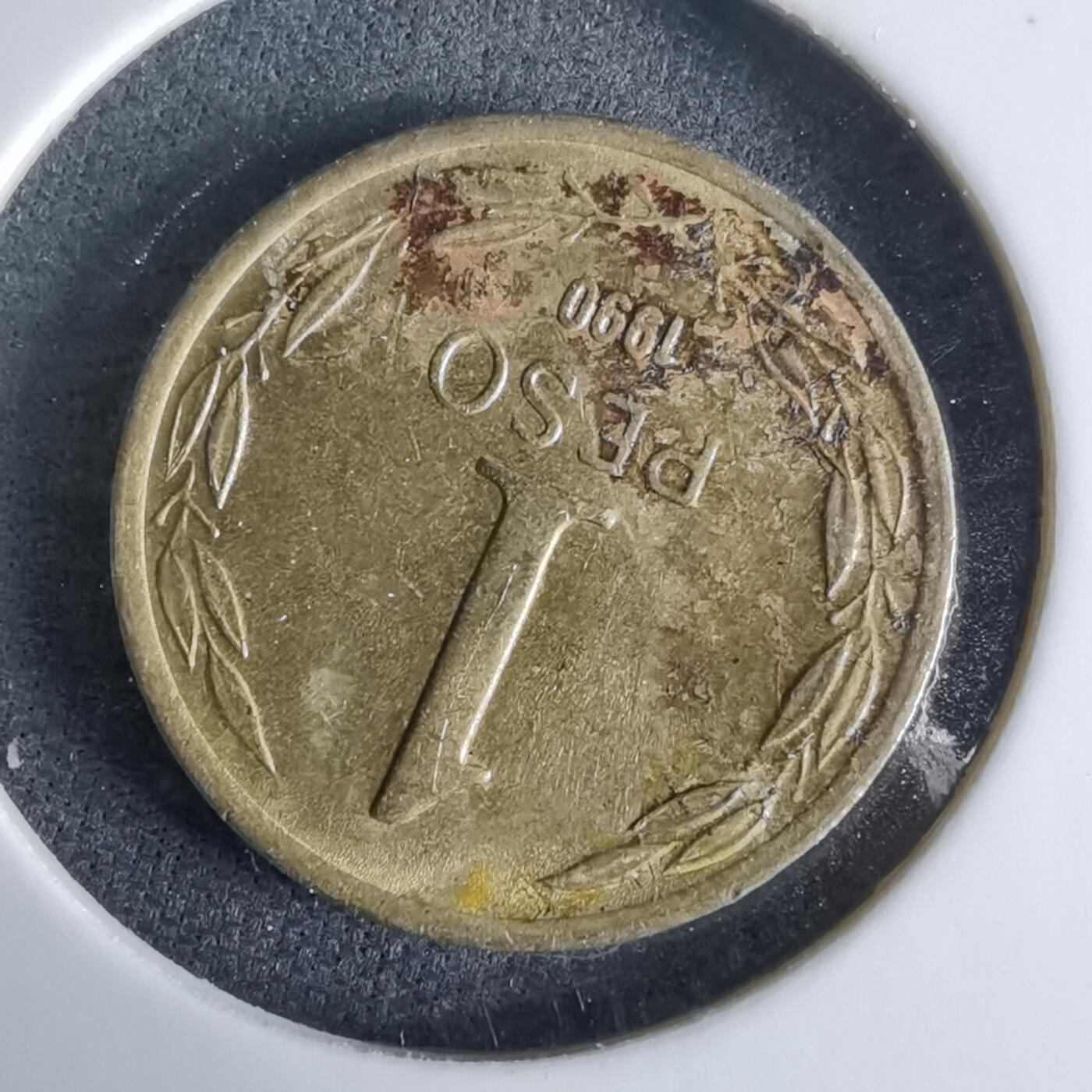 沼泽如烟--第995场 智利1990年1比索