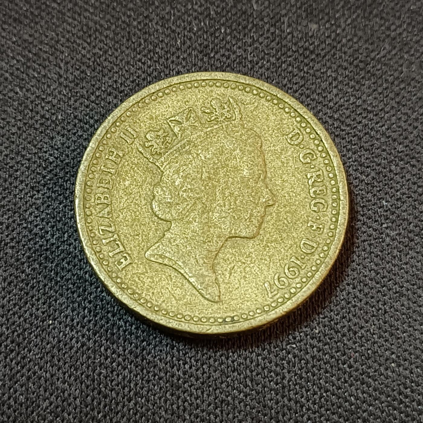 【游宝拍卖】丙午蛇马年第2期 英国1997年1英镑