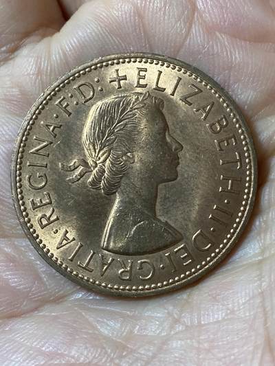 2026年第二十五场(总第一百九十四场）外国好品散币场(免佣金) - 原光好品–英国🇬🇧1967年1便士(伊丽莎白二世青年桂冠第二版，普制币关门年)