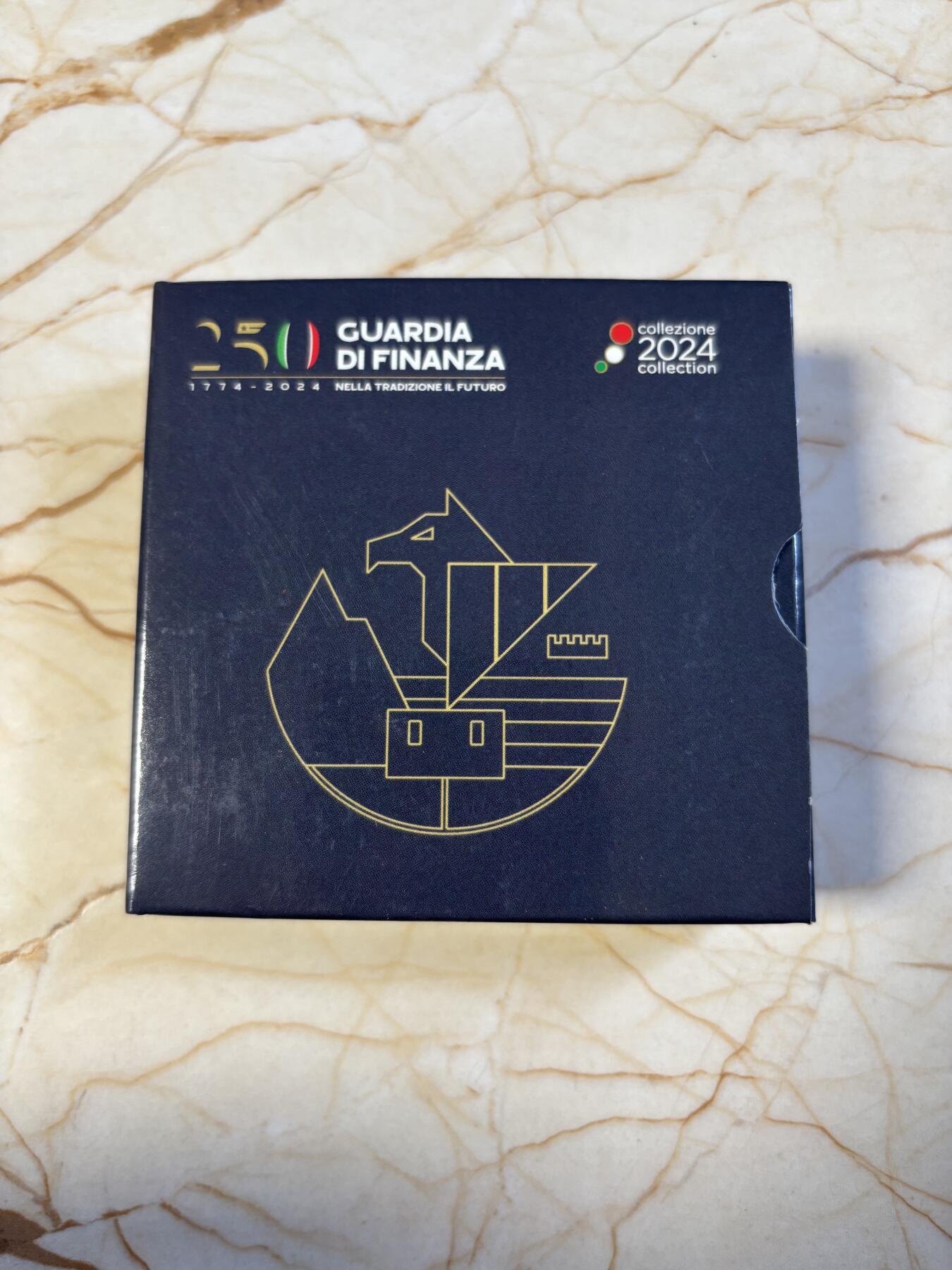 第191期拍卖 意大利2024年金融警卫队成立250周年2欧精制双色币，8.5克，发行15000枚