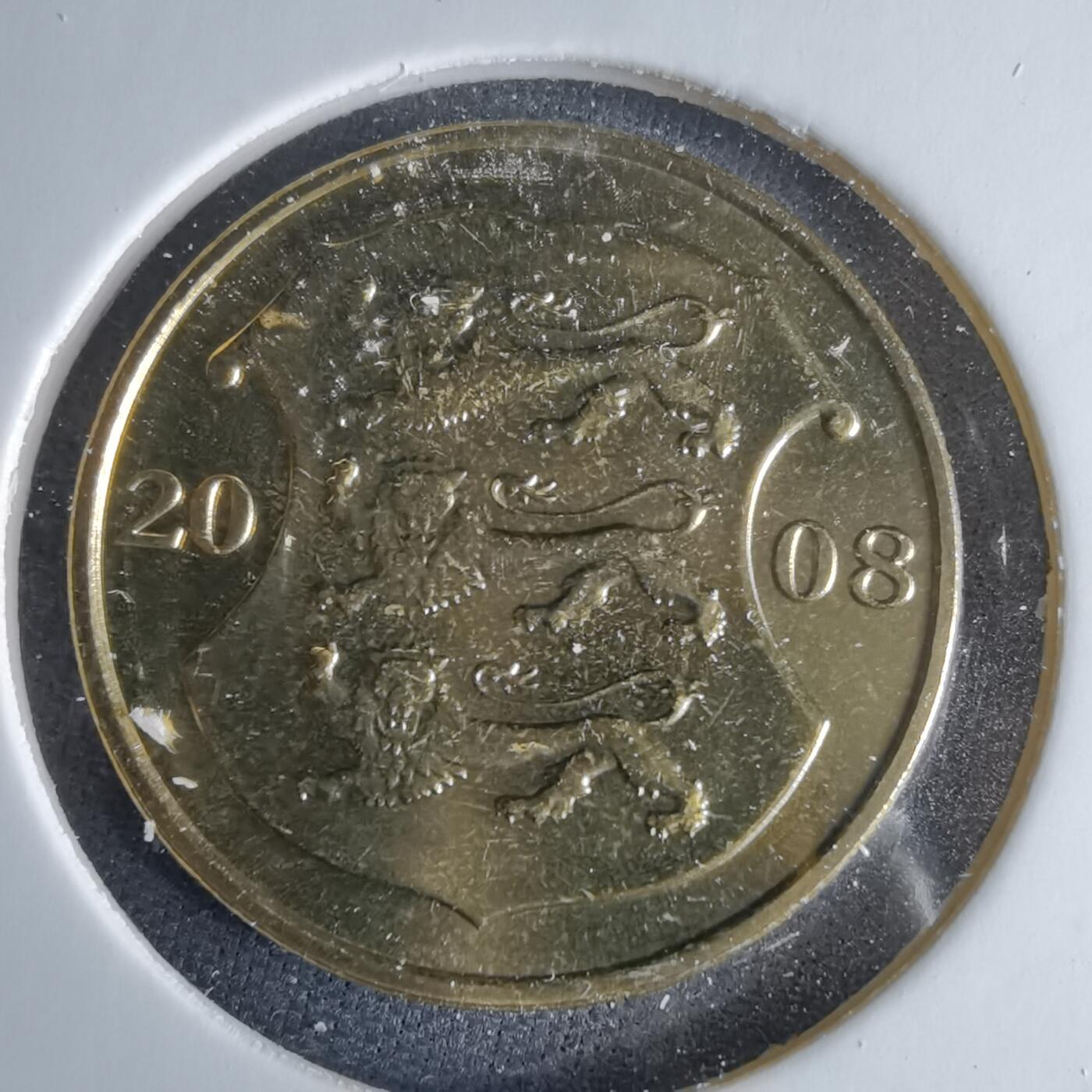 沼泽如烟--第995场 爱沙尼亚2008年1克朗