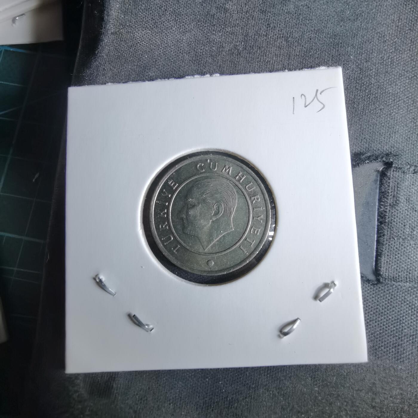 沼泽如烟--第995场 土耳其2019年25库鲁