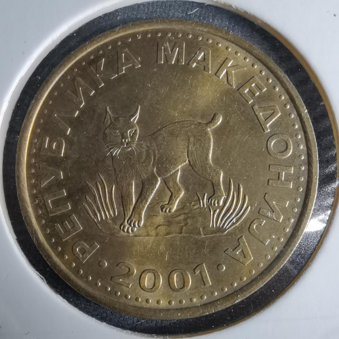 沼泽如烟--第995场 马其顿2001年5第纳尔