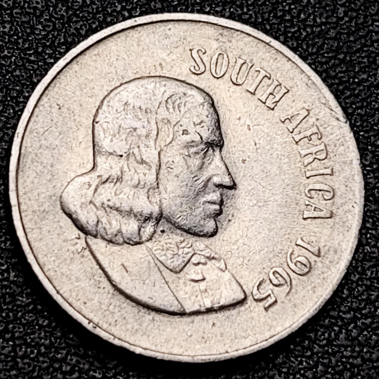 泉币菌-第192场- 除夕专场-新年快乐 本场拍品多 请提前出价（年后发货） 珊瑚芦荟  南非1965年10分镍制硬币 20.7毫米 4.0克