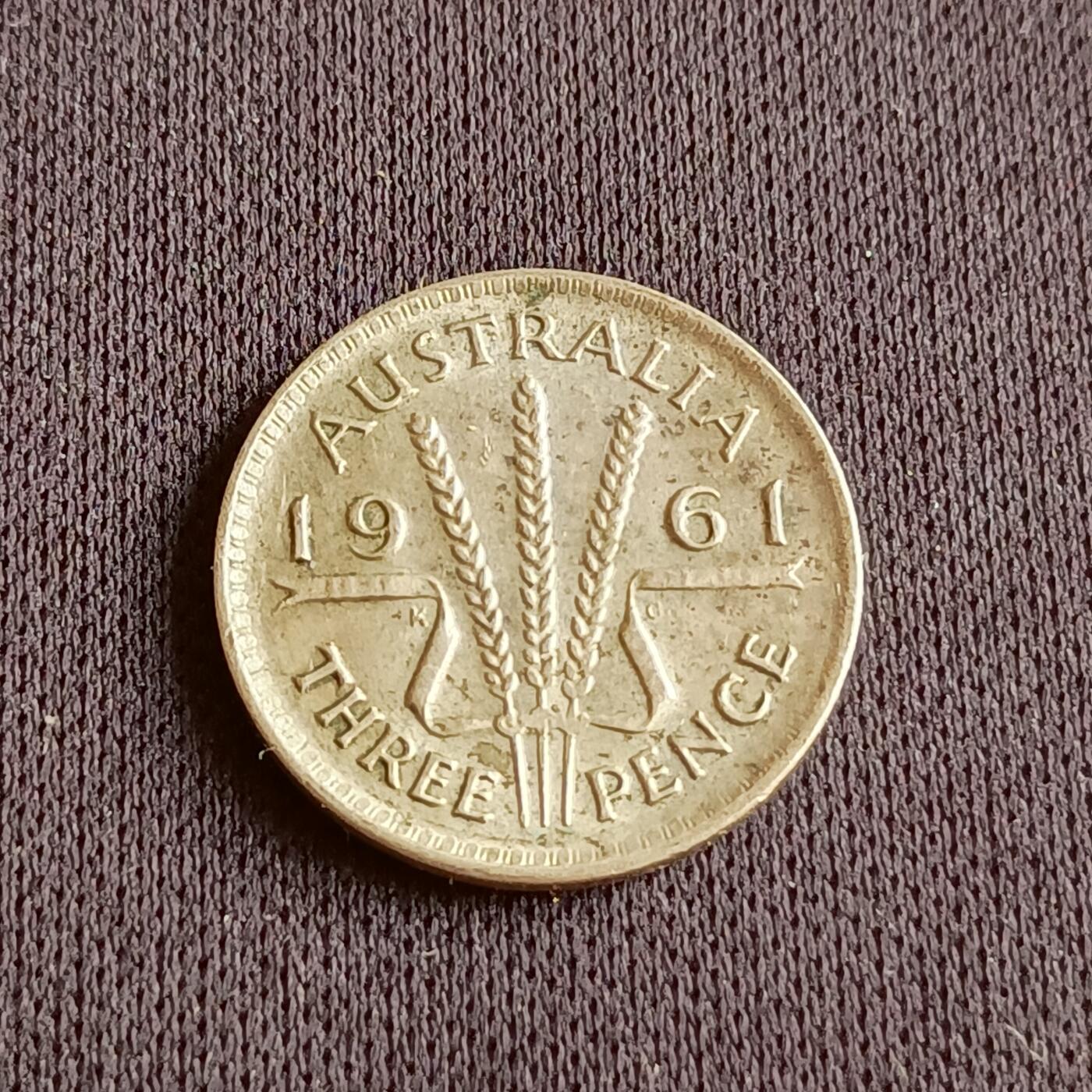 【游宝拍卖】丙午蛇马年第2期 澳大利亚1961年3便士银币