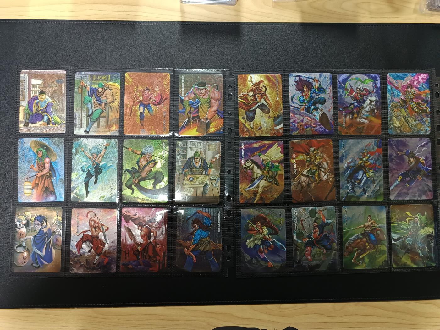 天玑星卡拍第172期《2.23周一截拍》持续收拍收评中 满赠卡需备注 替天行道 水浒英雄传 粗闪116张+彩闪6张