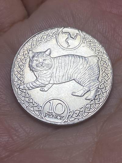 2026年第二十六场(总第一百九十五场）外国好品散币场(免佣金) - 英属马恩岛🇮🇲2020年10便士(伊丽莎白二世老年第四套)