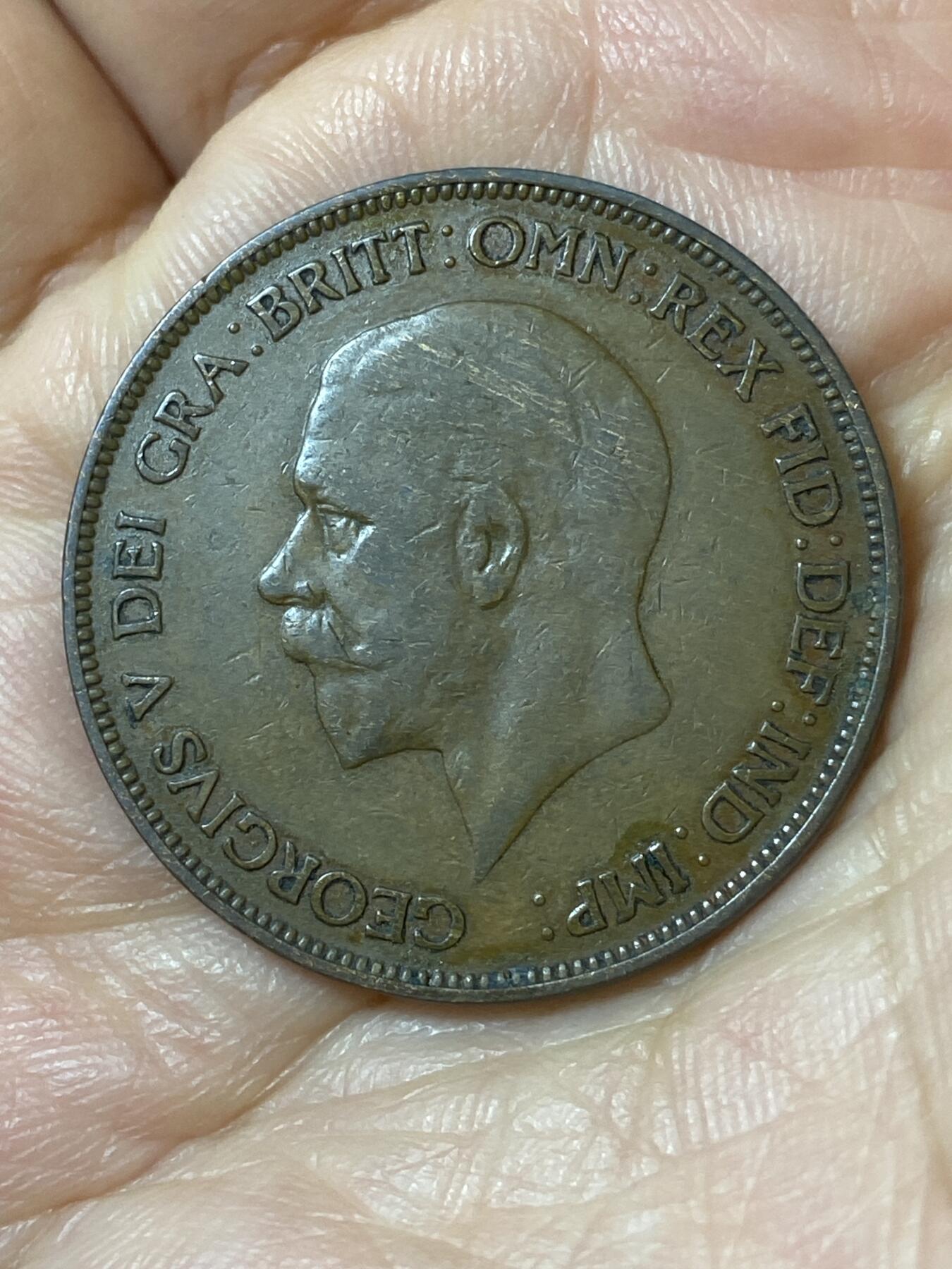 2026年第二十五场(总第一百九十四场）外国好品散币场(免佣金) 英国🇬🇧1931年1便士(乔治五世第三版)