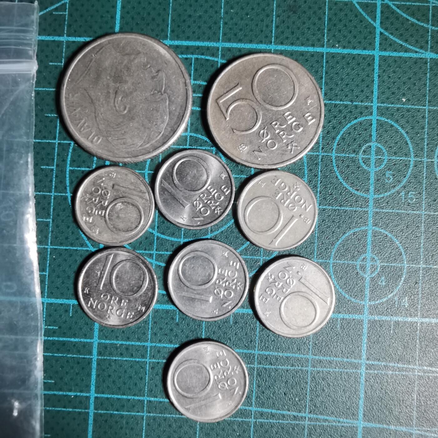 沼泽如烟--第995场 挪威散币九枚