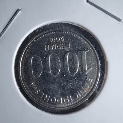 沼泽如烟--第995场 - 印度尼西亚2016年1000卢比