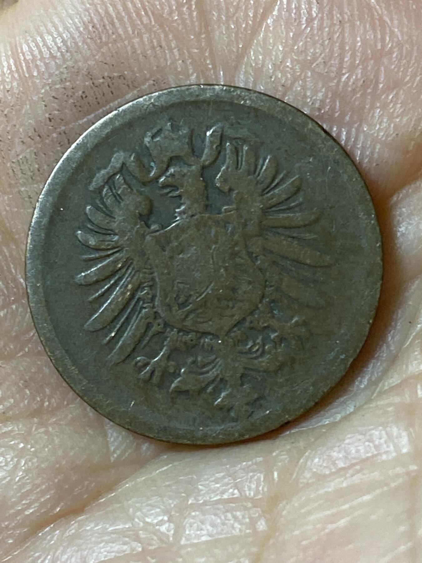 2026年第二十五场(总第一百九十四场）外国好品散币场(免佣金) 德意志帝国1876年2芬尼(威廉一世时期)