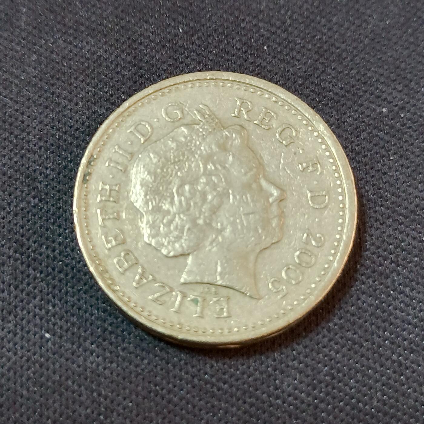 【游宝拍卖】丙午蛇马年第2期 英国2005年1英镑