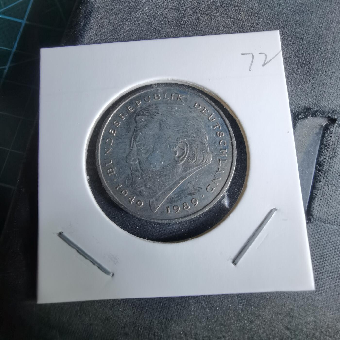 沼泽如烟--第995场 德国1991年2马克