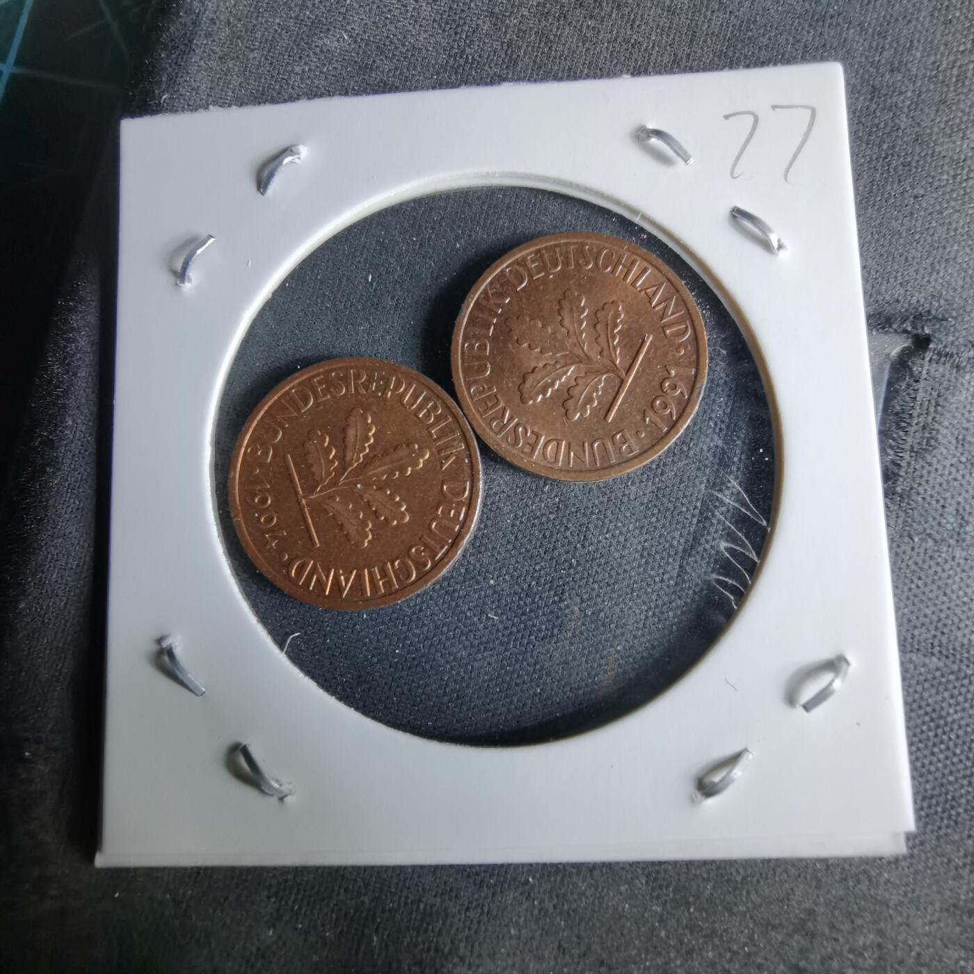 沼泽如烟--第995场 德国芬尼两枚