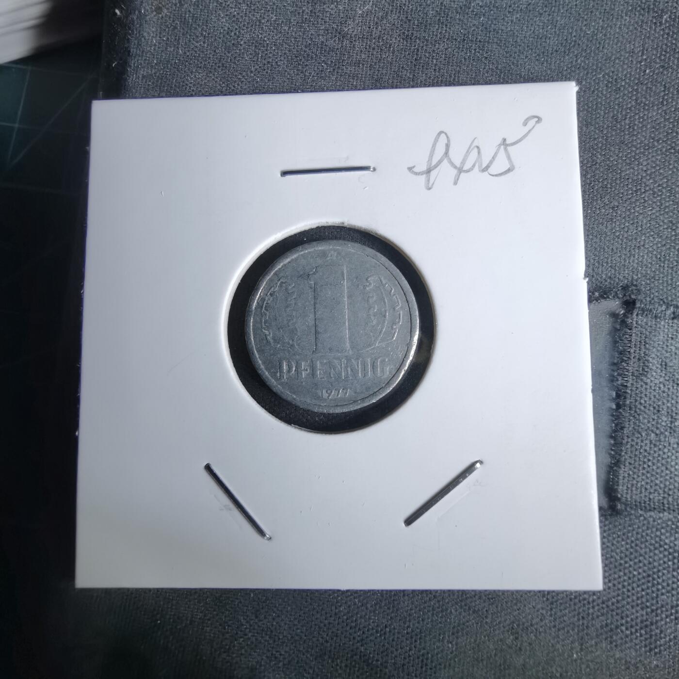 沼泽如烟--第994场 东德1977年1芬尼