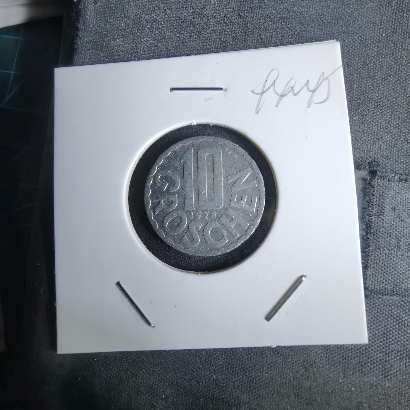 沼泽如烟--第994场 奥地利1978年10格罗申