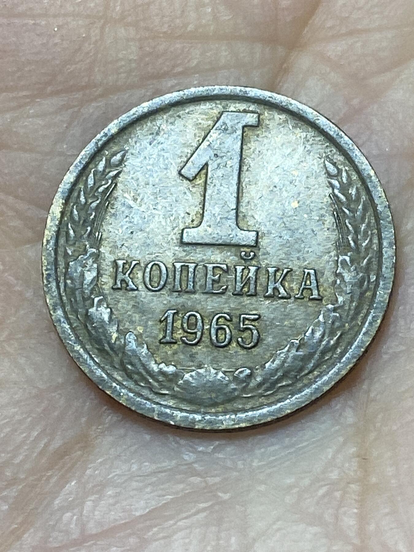 2026年第二十七场(总第一百九十六场）外国好品散币场(免佣金) 苏联1965年1戈比(第八版)