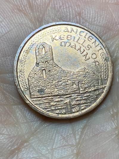 2026年第二十七场(总第一百九十六场）外国好品散币场(免佣金) - 英属马恩岛🇮🇲2000年1便士(伊丽莎白二世老年第二套)