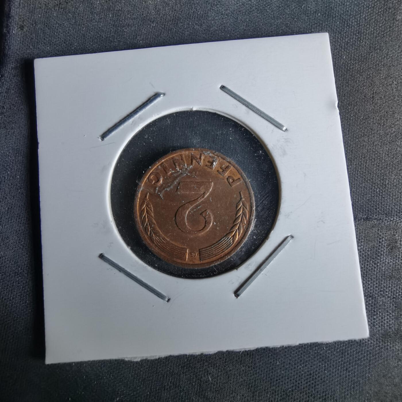 沼泽如烟--第993场 德国1970年2芬尼