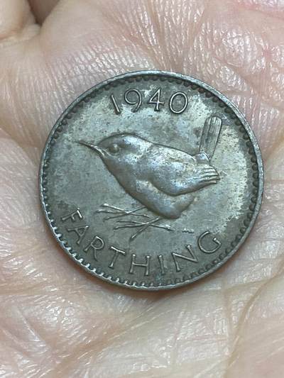 2026年第二十六场(总第一百九十五场）外国好品散币场(免佣金) - 英国🇬🇧1940年1法新(乔治六世第一版)