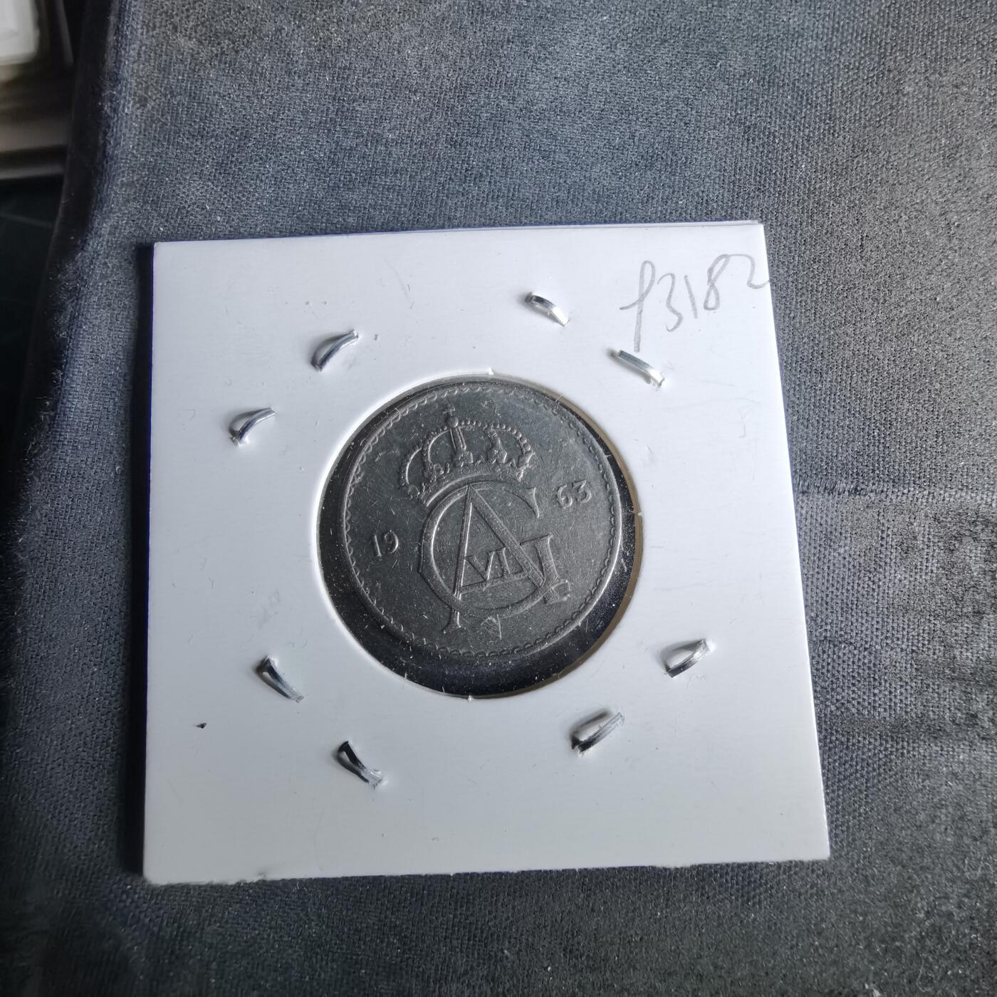 沼泽如烟--第993场 瑞典1963年50欧尔