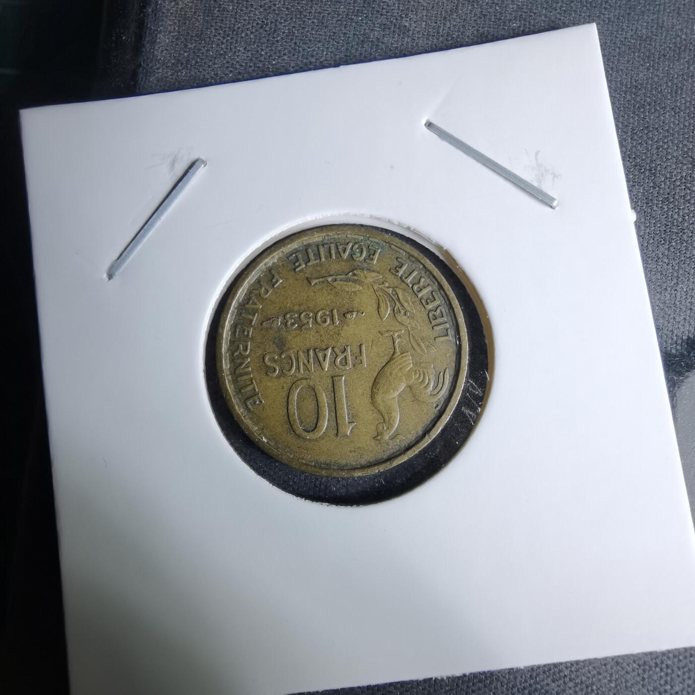 沼泽如烟--第996场 法国1953年10法郎