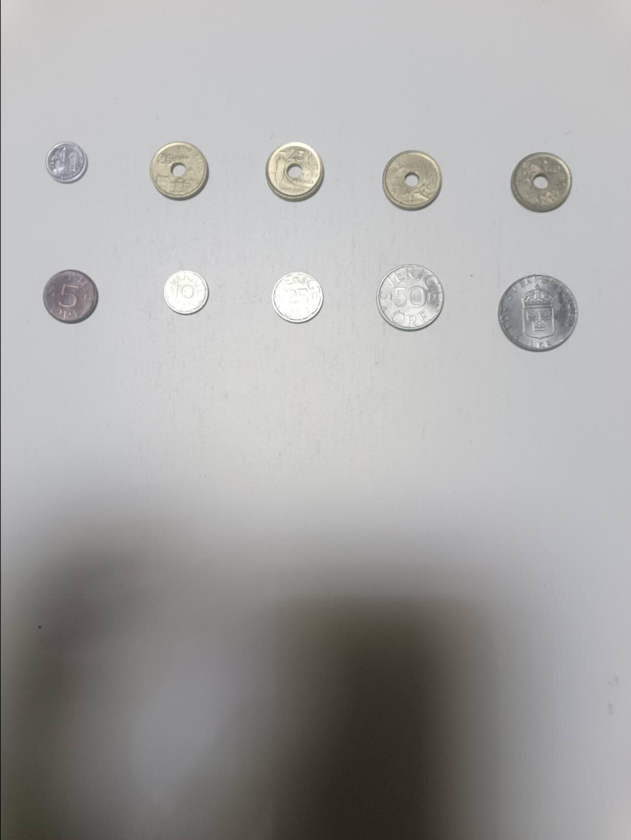 【20260218】非全新纸币和硬币第336场 欧洲国家10枚硬币