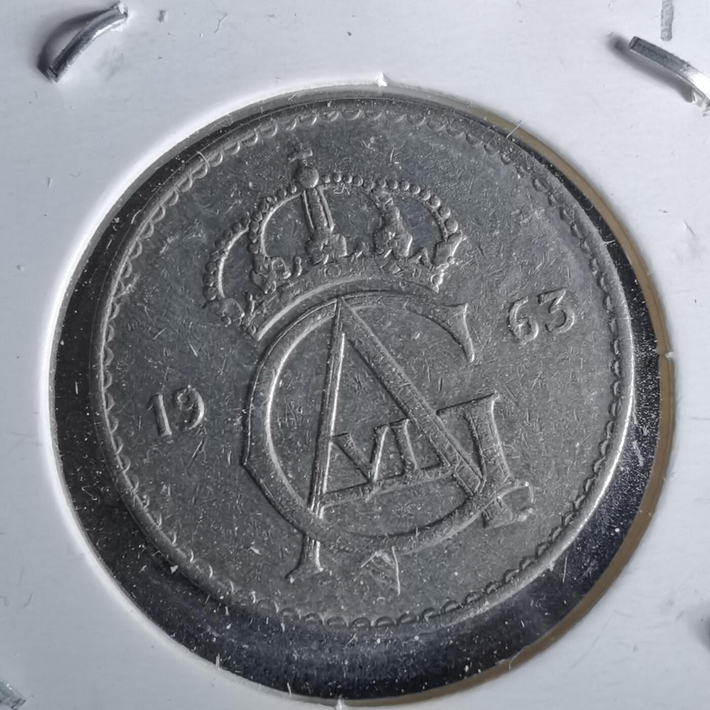 沼泽如烟--第993场 瑞典1963年50欧尔