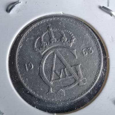 沼泽如烟--第993场 - 瑞典1963年50欧尔